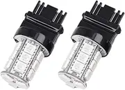 XYWHPGV 2pcs 3157 18 5050-SMD-LED Red 2.1W Car Tail Backup Reverse Light Bulbs Brake Parking Lamp 3156 3057(6098b da7ab d2166 3a972 dec58 e077f