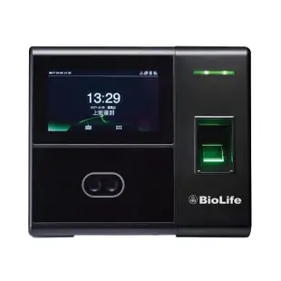 【BioLife】TF09臉型辨識指紋刷卡考勤機/打卡鐘(辨識率超強 只要一秒即能完成)
