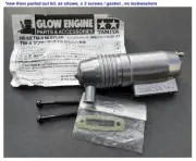 Vintage RC Tamiya 41033 1/10 TG10-Mk.1 TM-4 Muffler set for FS-12 Engine NEW
