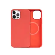 12 Pro Red Magsafe Wallet Leather Case For Iphone