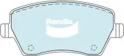 Bendix Brake Pad Set for Renault Captur H5, J5 0.9L H4B400,H4B412,H4B408 Petrol (for: Renault)