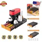 Compact Vertuo Pod Organizer - Elegant Storage for 40 Nespresso Coffee Pods