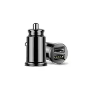 Mini Dual USB Smart Car Fast Charger Adapter 3.1A For Mobile Phone Tablet GPS D