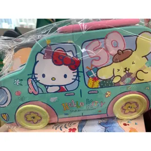Kitty 50週年 三麗鷗 大集合 《降價》大耳狗 布丁狗 美樂蒂 造型餅乾 車車禮盒 巧克力小曲奇