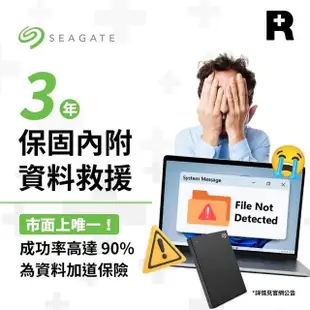 【SEAGATE 希捷】One Touch Hub 20TB 3.5吋外接硬碟(STLC20000400)