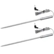 Meat Thermometer Probe Replacement Temperature Probe Compatible with Thermopr...