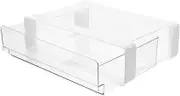 COMPUKAS Box Under Shelf Drawer Organizer Large Capacity Desk Storage Box for Office Dorm Practical Drawer Mechanism Stylish Design for Easy Access to Stationery Files