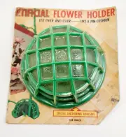 Vintage Beagle Metal Flower Arranging Vase Holder Frog New Old Stock Sealed NIP