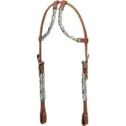 Balls & Barrels Ferrule Double Ear Headstall