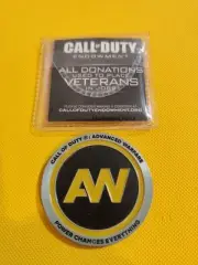 INSANELY RARE! Call of Duty Advanced Warfare Military Challenge Coin Token Promo