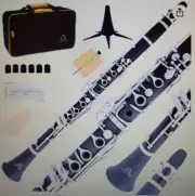 Yasisid Bb Clarinet Band Clarinet for Beginner Clarinet, Stand Bag. Kit New