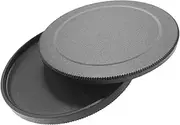 Kokiya 2X Portable Screw in Lens Filter Stack Caps Case Anti Scratched Metal Front Rear Case for UV Cpl Fader ND Filters, 67mm