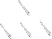 Totority 4 pcs Pig Hair Remover Tool Ergonomic Kitchen Gadget for Effortless Animal Hair Shaving and Scraping Durable and Multi Functional for Home Use