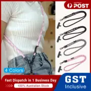 4Colors 120mm Universal Phone Lanyard Crossbody Hanging Neck Strap With Patch AU