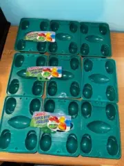 Lot of 9 Jell-O Super Bowl Football Helmet Jiggler Mold Shots Shooters NEW Jello