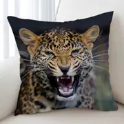 Cool and Scary Wildlife Cheetah Cushion Cover