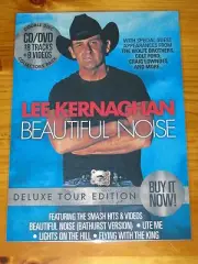 LEE KERNAGHAN - BEAUTIFUL NOISE - Laminated Promotional Poster