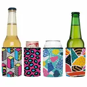 Stubbyz 80s Shapes Stubby Cooler 4-Pack