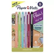 Sanford-Paper Mate Flair Scented Pens 6/Pkg-Sunday Brunch