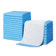 50 Pieces Pet Training Mats, Highly Absorbent, Odor Lock, Leakproof & Super Absorbent, Quick Dry Dog Pee Mat