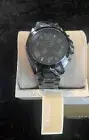 Michael Kors MK5550 Bradshaw All Black Chronograph 42mm Unisex Wrist Watch