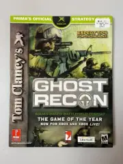 Tom Clancys Ghost Recon Battlefield Combat Official Game Strategy Guide for Xbox