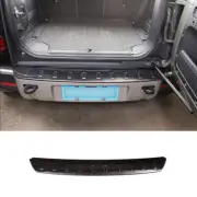 For Land Rover Defender 2020-2023 Black Outer Rear Bumper Protector Sill Cover (for: Land Rover)