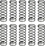 uxcell 10Pcs Compression Spring, 12mm OD, 1.2mm Wire Size, 35mm Free Length, Spring Steel Construction Extended Mechanical Compression Springs for Shop and Home Repairs, Silver Tone