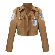 Anime Attack on Titan Wings of Freedom Cosplay Costume Halloween Uniform Suit US