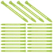 50pcs Perm Bar Flat Hair Curler Rod Spiral Hair Rods Hair Curling Strip