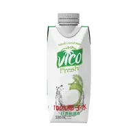 在飛比找家樂福線上購物網優惠-[限量] VICO 100椰子水330ml X12入