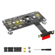 for 2230/2242/2260/2280 M.2 NGFF NVME Key M SSDs to PCIExpress 1X Extension