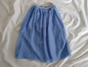 Cat & Jack™ Girl's Pariwinkle Easygoing Blue Sparkly Tulle Maxi Skirt Sz L(10/12