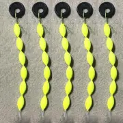 30Pcs/5Packs Fishing Float Fishing Bobber 6 in 1 String Type Seven Star Float Fo