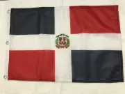 12"x18" Country of Dominican Republic Boat Motorcycle Flag Brass Grommets-10