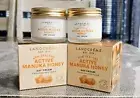 Set of 2 Lanocreme Active Manuka Honey Day Cream Hyaluronic & Vit E 1.76 oz each