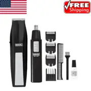 Wahl Cordless Men'S Beard Mustache Trimmer Hair Shaver Nose Trimmer Clipper New.