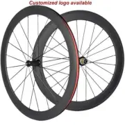 700C Road Bike Clincher Carbon Wheelset Ceramic R36 Hubs 38*23mm Wheelset