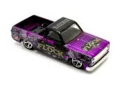 SHOP164 1/64 High End Custom Hot Wheels 83 Silverado Baltimore Ravens NFL THEME