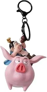 [LeoLeoxx] Nezha Ao Bing animated film characters keychain cartoon The Devil Boy Naohai movie peripheral fashion keychain