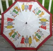 Simplicity Vintage Large Umbrella New women in vintage dresses pattern unique