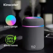 300ml H2O Air Humidifier Portable Mini USB Aroma Diffuser With Cool Mist Bedroom