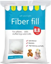 BUTUZE Polyester Fiber, Premium Fiber Fill, High Resilience Fill Fiber, Stuff...