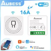 Tuya Smart Zigbee/WiFi Switch 16A 2 Way Control Switches Mini Smart Breaker Smar