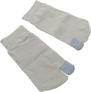 [Holibanna] Breathable Short Split Toe Sock for Women 1 Pair Comfortable Elastic Non-slip
