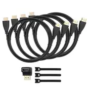 Perlesmith PG4PHK1 HDMI Cable - 4 Piece Set High Speed [PG4PHK1]