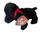 NEW TY Beanie Babies Baby Plush Stuffed Animal Gigi Poodle Dog