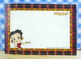 【震撼精品百貨】Betty Boop_貝蒂~信封-紅格框