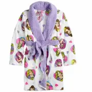 Disney Princess Minky Fleece Purple Shawl Bathrobe, Robe