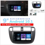 For Honda Civic 1995-2000 LHD 9'' For Android 10.1 1GB＋16GB Stereo Radio GPS Nav